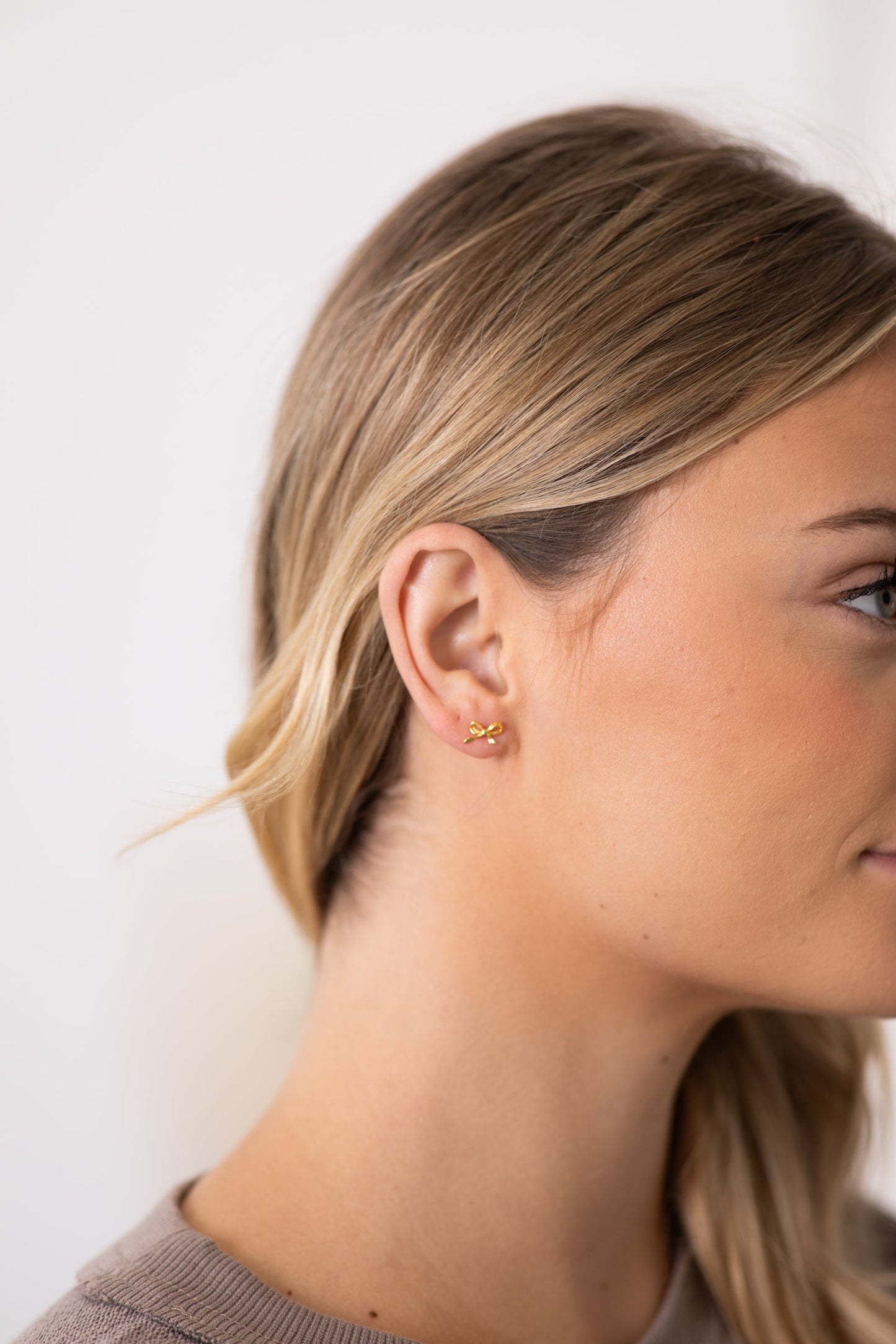 Bow Stud Earrings