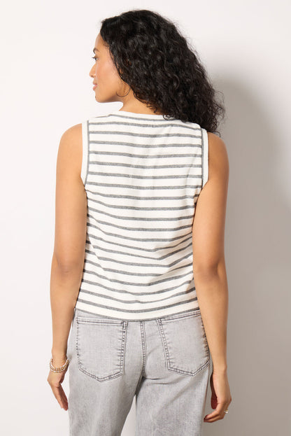 Dani Stripe Vest Top