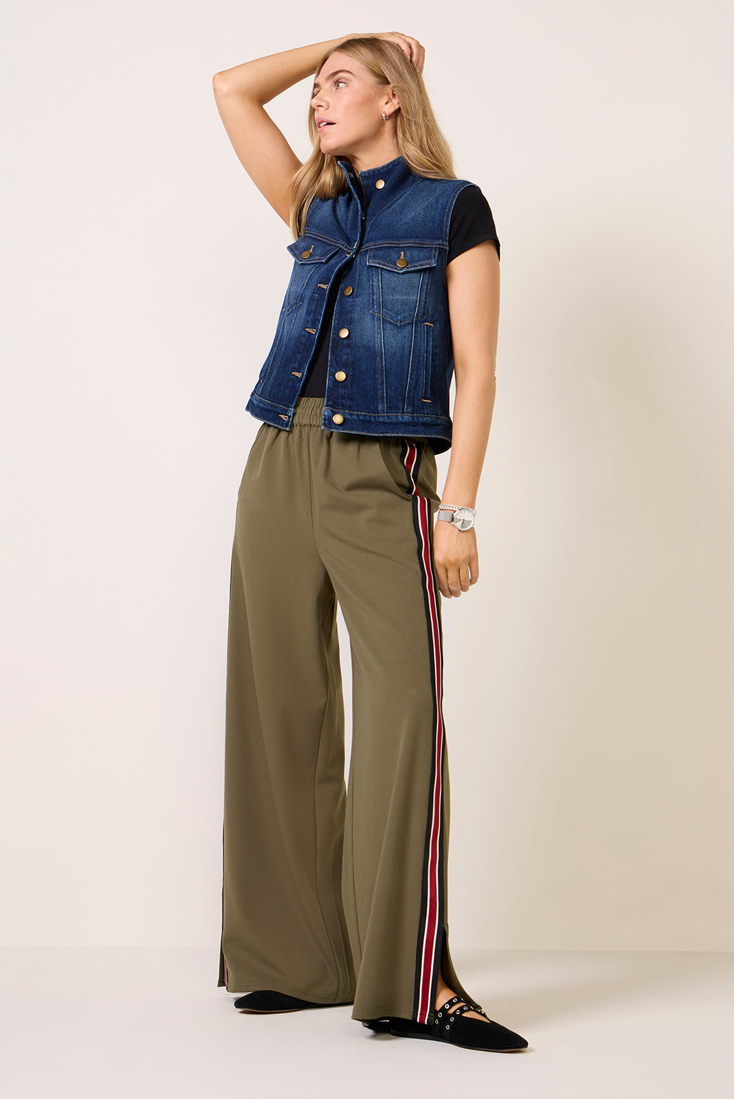 Connor Denim Vest
