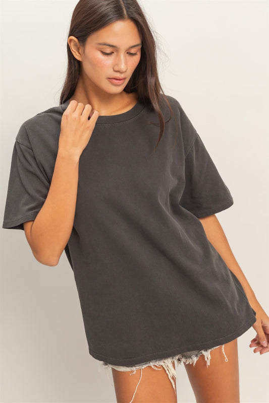 Black Crew Neck T-Shirt