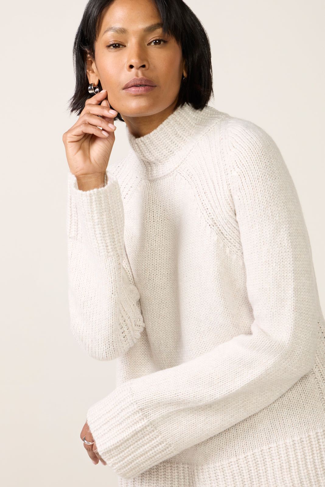 Emerge Funnel Neck Sweater