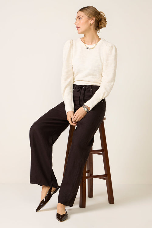 Brynn Wide Leg Drawstring Pant
